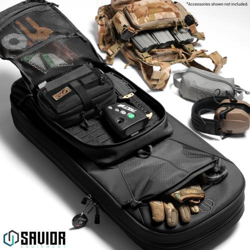 Savior Specialist Covert Single Rifle Case — 38" Soft Rifle Case | Rifle Case | RB-SGSPORT38-WS-BK