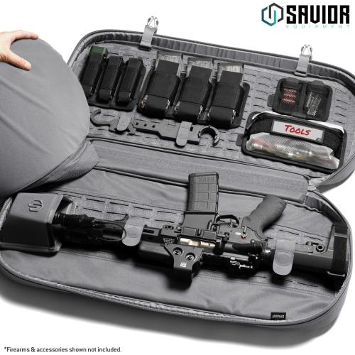 Savior Specialist Covert Single Rifle Case — 38" Soft Rifle Case | Rifle Case | RB-SGSPORT38-WS-GS
