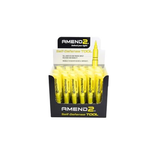 Amend2 G10 Self-Defense Pen — Yellow | Tactical Pen