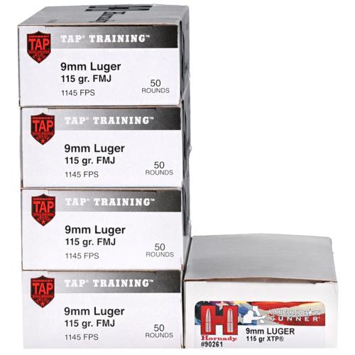 HORN 90254   9MM *1X50CT AMGUN/4X50CT TRAINING*