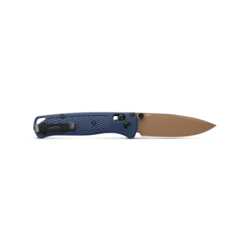 Benchmade Bugout — CPM-S30V Fine Edge, Crater Blue Grivory | Folding Knife | 535FE-05