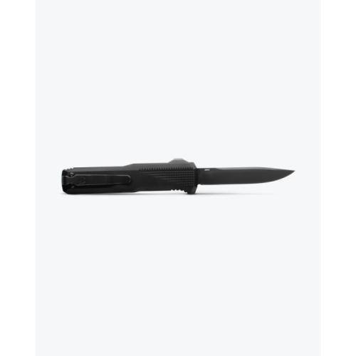 Benchmade Phaeton® — S30V Clip-Point, Black Aluminum | OTF Automatic Knife | 4600DLC-1