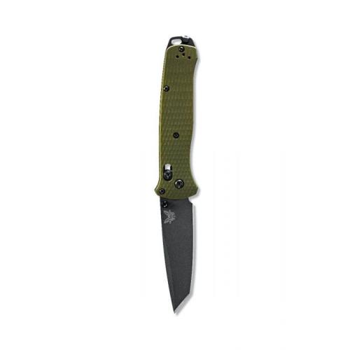 Benchmade Bailout® — CPM-M4 Tanto, Woodland Green Aluminum | Folding Knife | 537GY-1