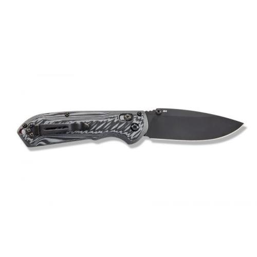 Benchmade Super Freek® — CPM-M4 Drop-Point, Black & Red Layered G10 | Folding Knife | 560BK-1