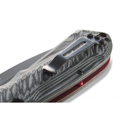 Benchmade Super Freek® — CPM-M4 Drop-Point, Black & Red Layered G10 | Folding Knife | 560BK-1