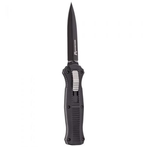Benchmade Infidel® — D2 Double-Edged Dagger, Black Aluminum | OTF Automatic Knife | 3300BK