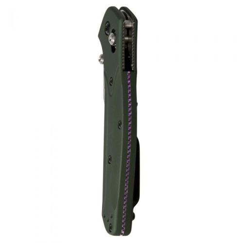 Benchmade 940 Osborne — S30V Reverse Tanto, Green Aluminum | Folding Knife | 940