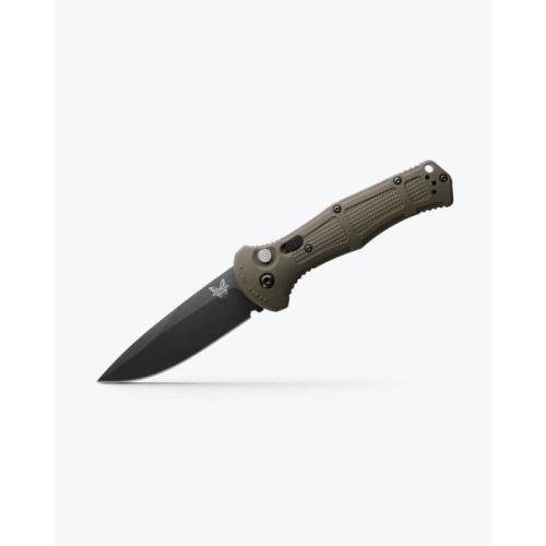 Benchmade Claymore — Drop-Point Automatic, Ranger Green Grivory | Automatic Knife | Claymore Series