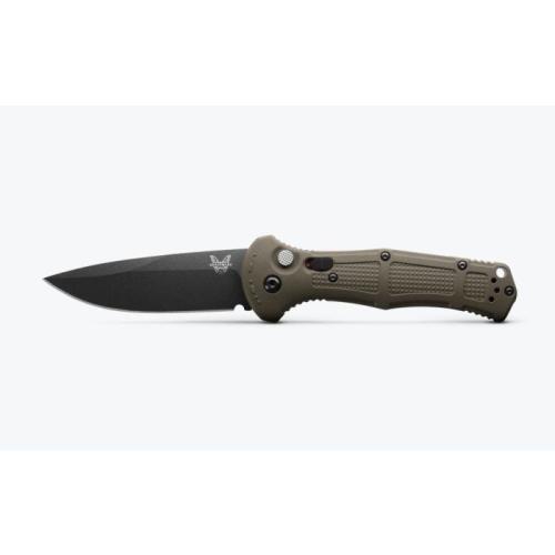 Benchmade Claymore — Drop-Point Automatic, Ranger Green Grivory | Automatic Knife | Claymore Series