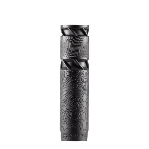 ECHOCORE Suppressors Radius 360 Reduced Backpressure Multi-Cal Titanium Suppressor | Suppressor | Part Number ECHO-SD-RADIUS-MMS