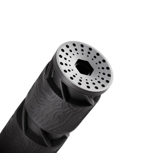 ECHOCORE Suppressors Radius 360 Reduced Backpressure Multi-Cal Titanium Suppressor | Suppressor | Part Number ECHO-SD-RADIUS-MMS
