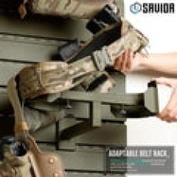 Wall Rack System Attachments - Belt Rack - Green (WRS-ACC-BELT-OG)