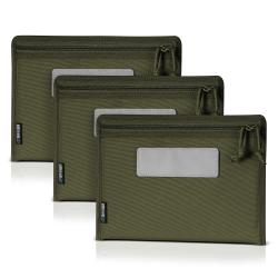 Savior Equipment Pistol Sleeve 3-Pack – Green | For Specialist Range Bag