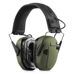Savior Equipment Apollo Electronic Sound Suppressors — OD Green | Electronic Hearing Protection | Part Number EM-APOLLO-OG
