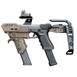 Recover Tactical P-IX+MG Receiver — Glass Reinforced Polymer Tan | Chassis System | 7290117421642