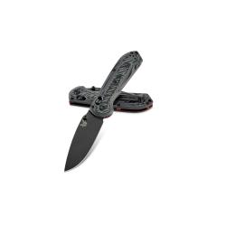 Benchmade Super Freek® — CPM-M4 Drop-Point, Black & Red Layered G10 | Folding Knife | 560BK-1