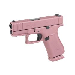 GLOCK 43X Custom Plush Pink — 9MM, 3.41