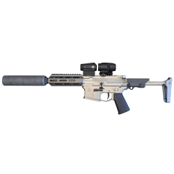 Q HONEY BADGER SBR .300 BLK DEMO PACKAGE WITH Q THUNDER CHICKEN SUPPRESSOR AND SIG SAUER ROMEO/JULIET OPTICS