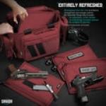 Pistol Range Bag - Specialist Series - Red (RA-3GUN-WS-RD)