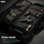 Double Rifle Bag - Specialist Series - 46" Black (RB-4613DG-WS-BK)