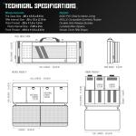 Double Rifle Bag - Specialist Series - 36" Gray (RB-3613DG-WS-GS)