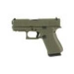 GLOCK 43X 9MM 10 ROUNDS GREEN WITH FRONT RAIL