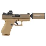 Glock 43X MOS Hush Puppy Project Bundle w/ Holosun 407K & Hush Puppy Project Model 2 Suppressor