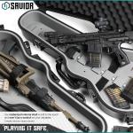 Savior Equipment Fiddle Master — 30" Discreet Violin Hard Case | Firearm Case | RC-VIOLIN-BK