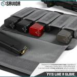 Savior Equipment Mag Buddy — Pistol Mag Pouch (2-Pack), SW Gray, Holds 10 Magazines | Magazine Storage | MP-FD-PISX5-2P-GS