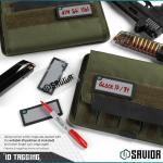 Savior Equipment Mag Buddy — Pistol Mag Pouch (2-Pack), OD Green, Holds 10 Magazines | Magazine Storage | MP-FD-PISX5-2P-OG