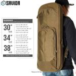 Savior Specialist Covert Single Rifle Case — 34" Soft Rifle Case | Rifle Case | RB-SGSPORT34-WS-TN