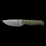 Benchmade Steep Country — Dark Olive Santoprene® | Fixed-Blade Hunting Knife | 15006-01