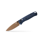 Benchmade Bugout — CPM-S30V Fine Edge, Crater Blue Grivory | Folding Knife | 535FE-05