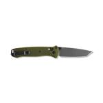 Benchmade Bailout® — CPM-M4 Tanto, Woodland Green Aluminum | Folding Knife | 537GY-1