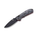 Benchmade Super Freek® — CPM-M4 Drop-Point, Black & Red Layered G10 | Folding Knife | 560BK-1