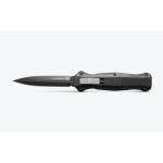 Benchmade Infidel® — D2 Double-Edged Dagger, Black Aluminum | OTF Automatic Knife | 3300BK