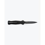 Benchmade Infidel® — D2 Double-Edged Dagger, Black Aluminum | OTF Automatic Knife | 3300BK