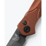 Benchmade Auto Osborne — 3.4" MagnaCut Reverse Tanto, Burnt Copper Aluminum | Automatic Knife | 9400BK-03