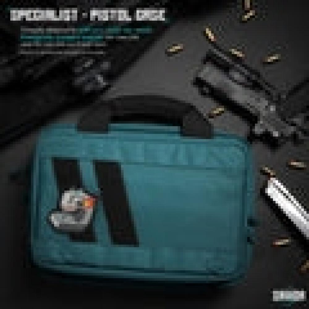 Savior Equipment Double Pistol Bag – Specialist Series – Savior Teal