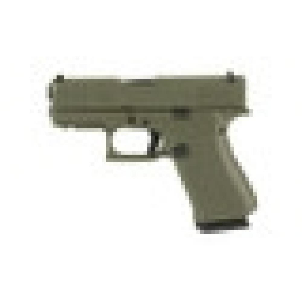 GLOCK 43X 9MM 10 ROUNDS GREEN WITH FRONT RAIL