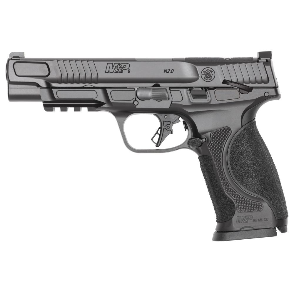 Smith & Wesson M&P9 M2.0 Metal HD — 9mm | 5" Barrel | Optics Ready | Thumb Safety