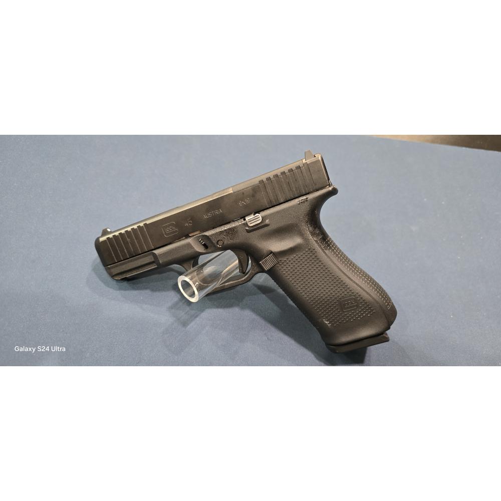 Glock 45 Gen 5 MOS — 9mm | Optics-Ready Semi-Auto Pistol | Used | With Case & 3 Magazines