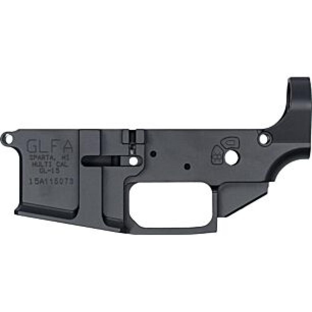 Great Lakes Firearms & Ammunition AR-15 Stripped Lower Receiver — Aluminum Black