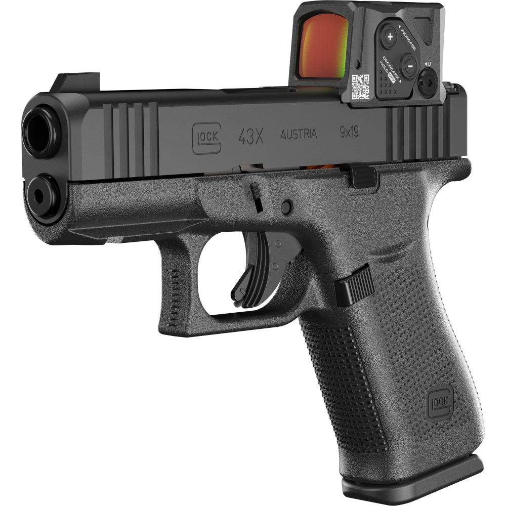 Glock 43X MOS — 9mm 3.4" Barrel 10-Round w/ Aimpoint COA | Semi-Auto Pistol