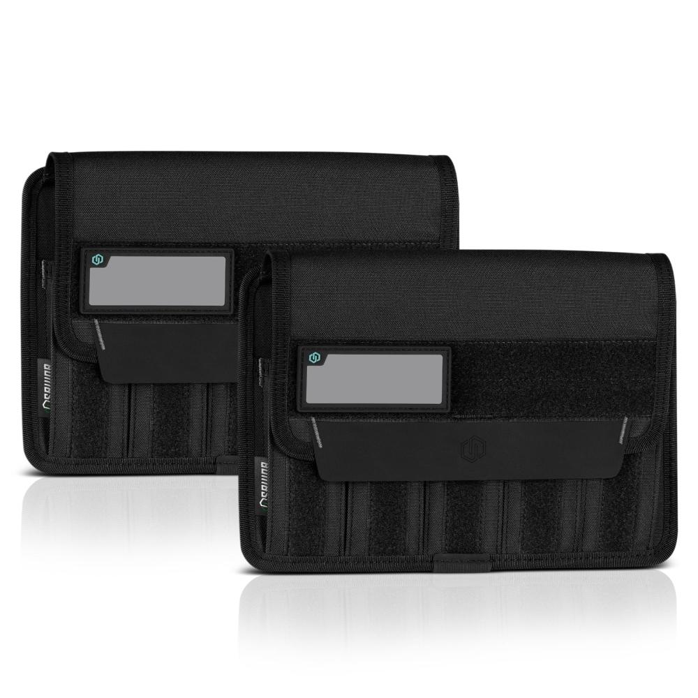 Savior Equipment Mag Buddy — Pistol Mag Pouch (2-Pack), Holds 10 Magazines | Magazine Storage | MP-FD-PISX5-2P-BK