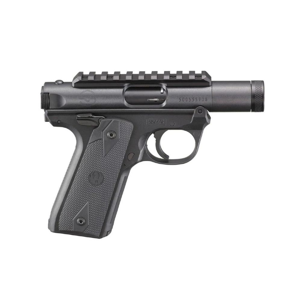 Ruger Mark IV 22/45 Tactical SSH – .22 LR | 3" Threaded Barrel | Black