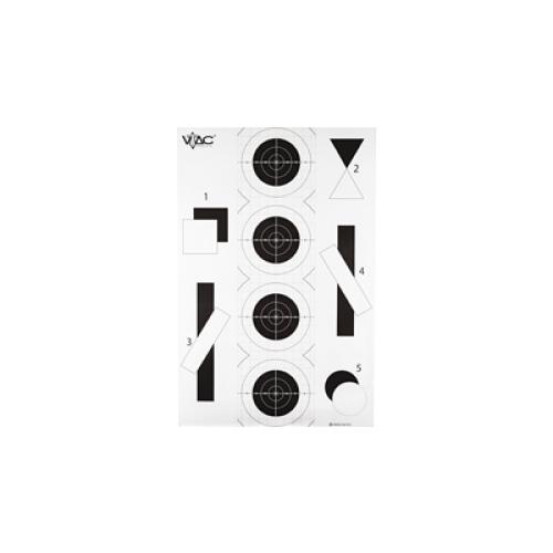 DOUBLE SIDED TARGET, 100 PACK