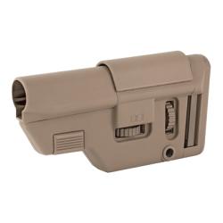 COLLAPSIBLE PRECISION STOCK, FLAT DARK EARTH COLLAPSIBLE PRECISION STOCK, FLAT DARK EARTH