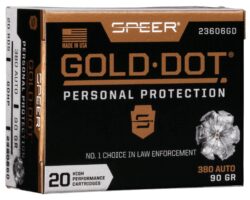 380ACP 90G GOLD DOT