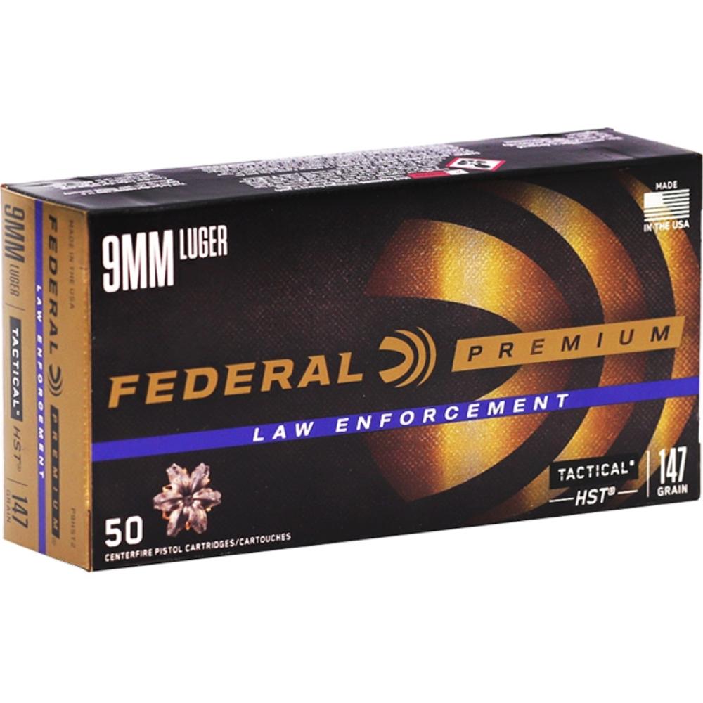 9MM 147G HST - 50 Rounds